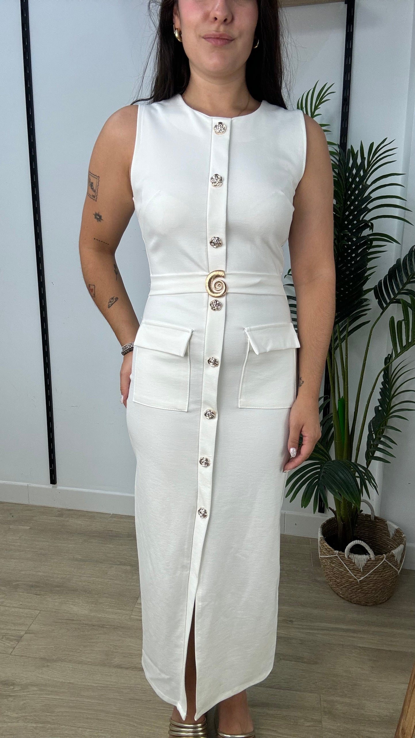 Vestido Blanca