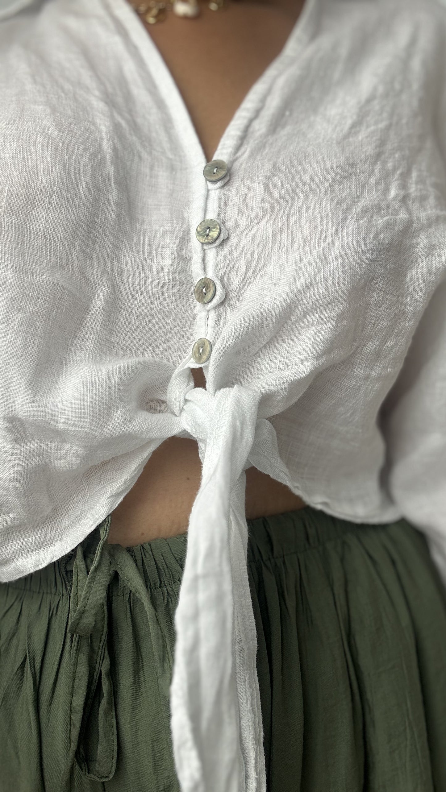 Camisa Santorini