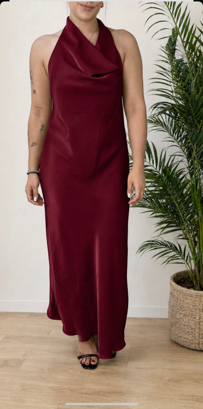 Vestido satén Mónica