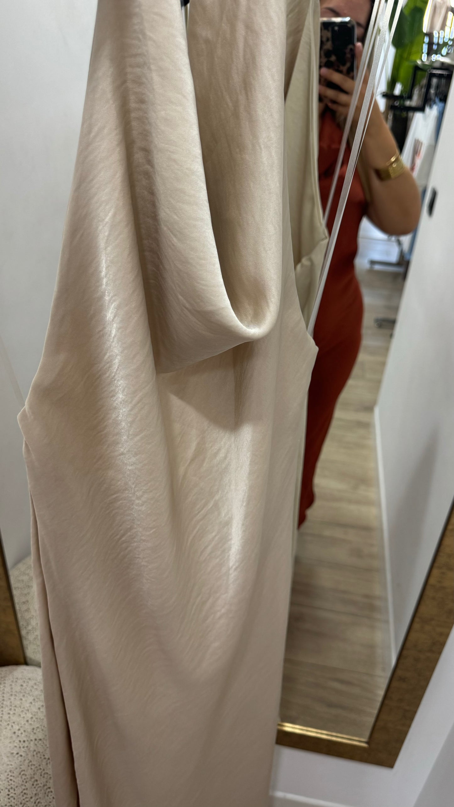Vestido satén Mónica
