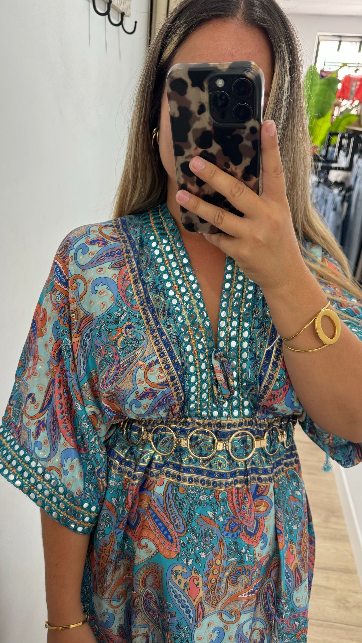 Vestido Bali manga