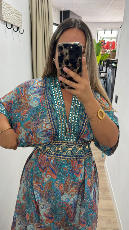 Vestido Bali manga