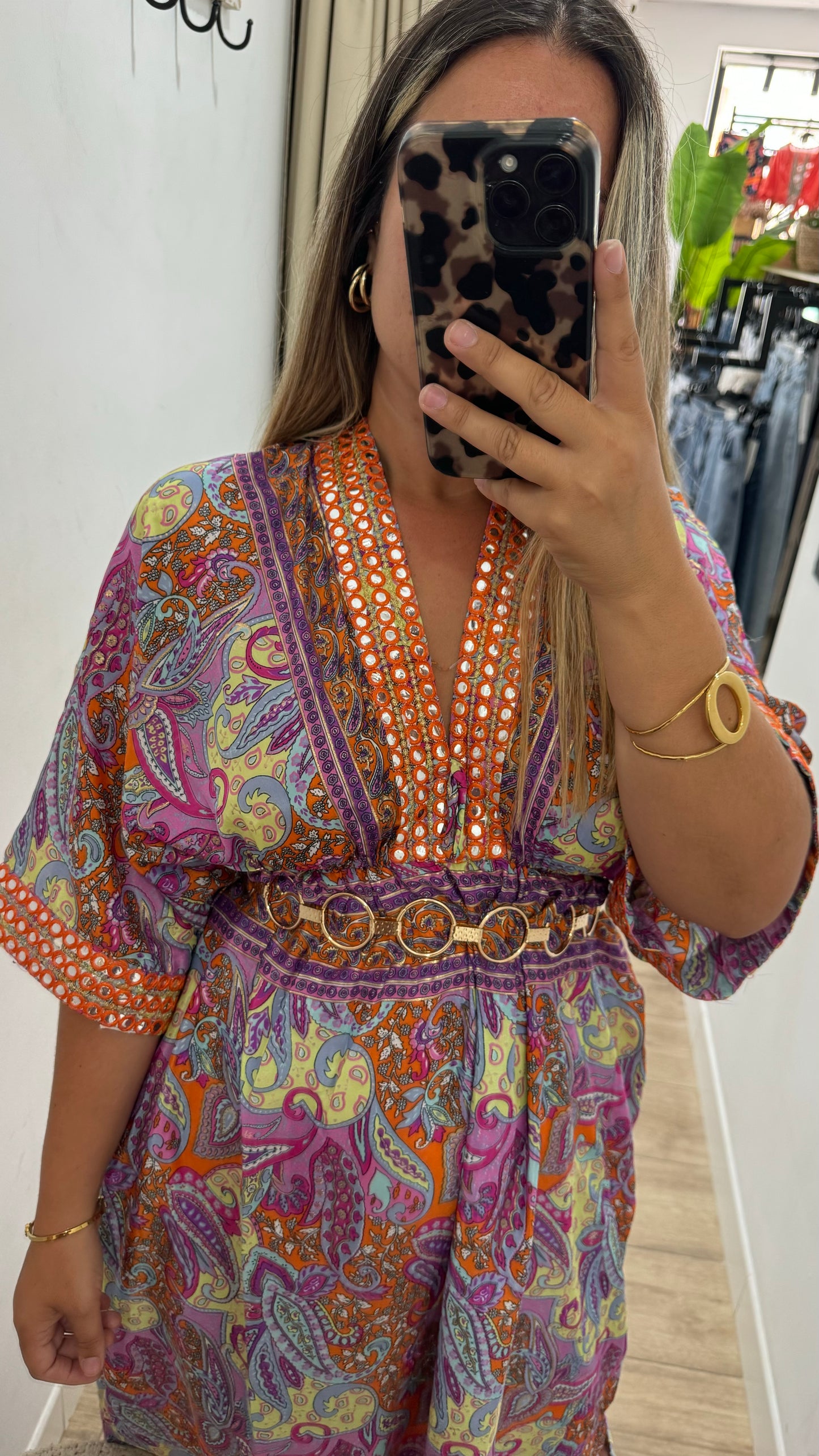 Vestido Bali manga