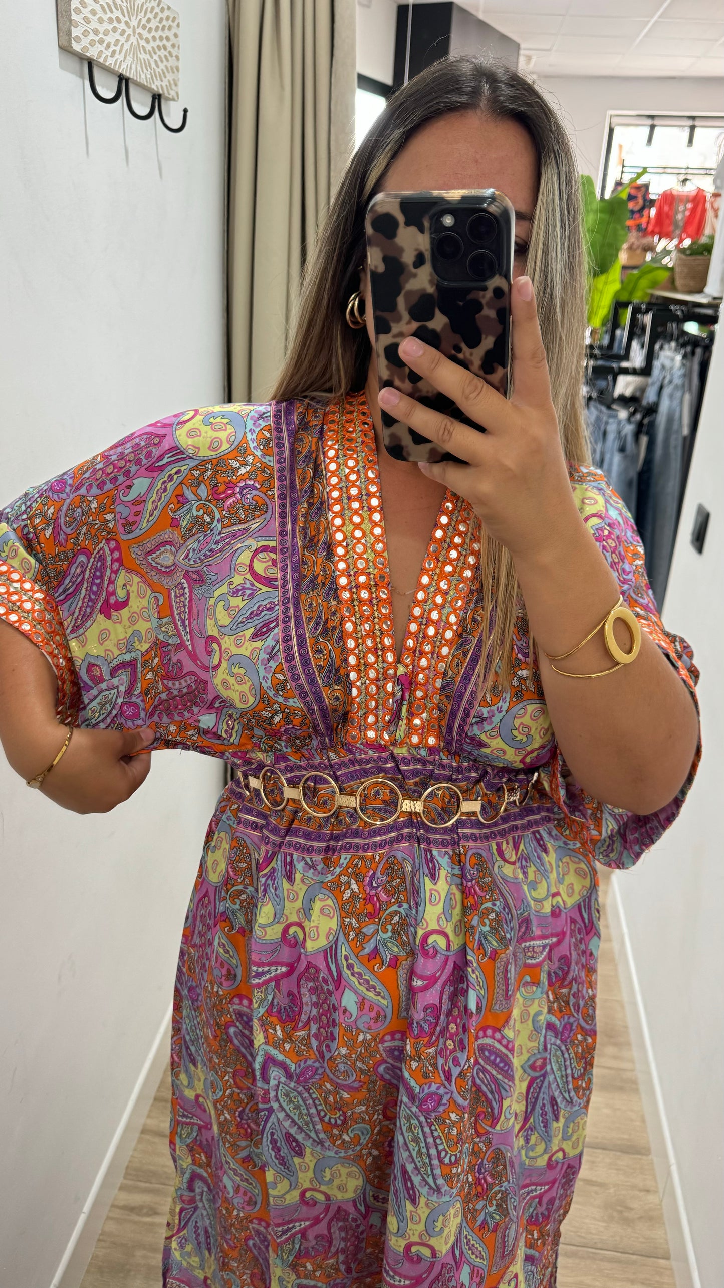 Vestido Bali manga