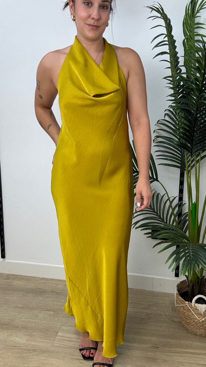 Vestido satén Mónica