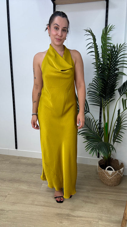 Vestido satén Mónica