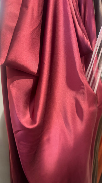 Vestido satén Mónica