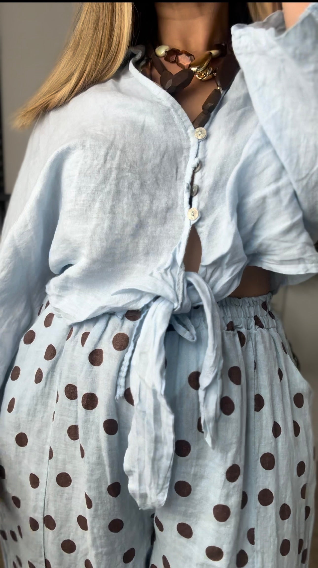 Camisa Santorini